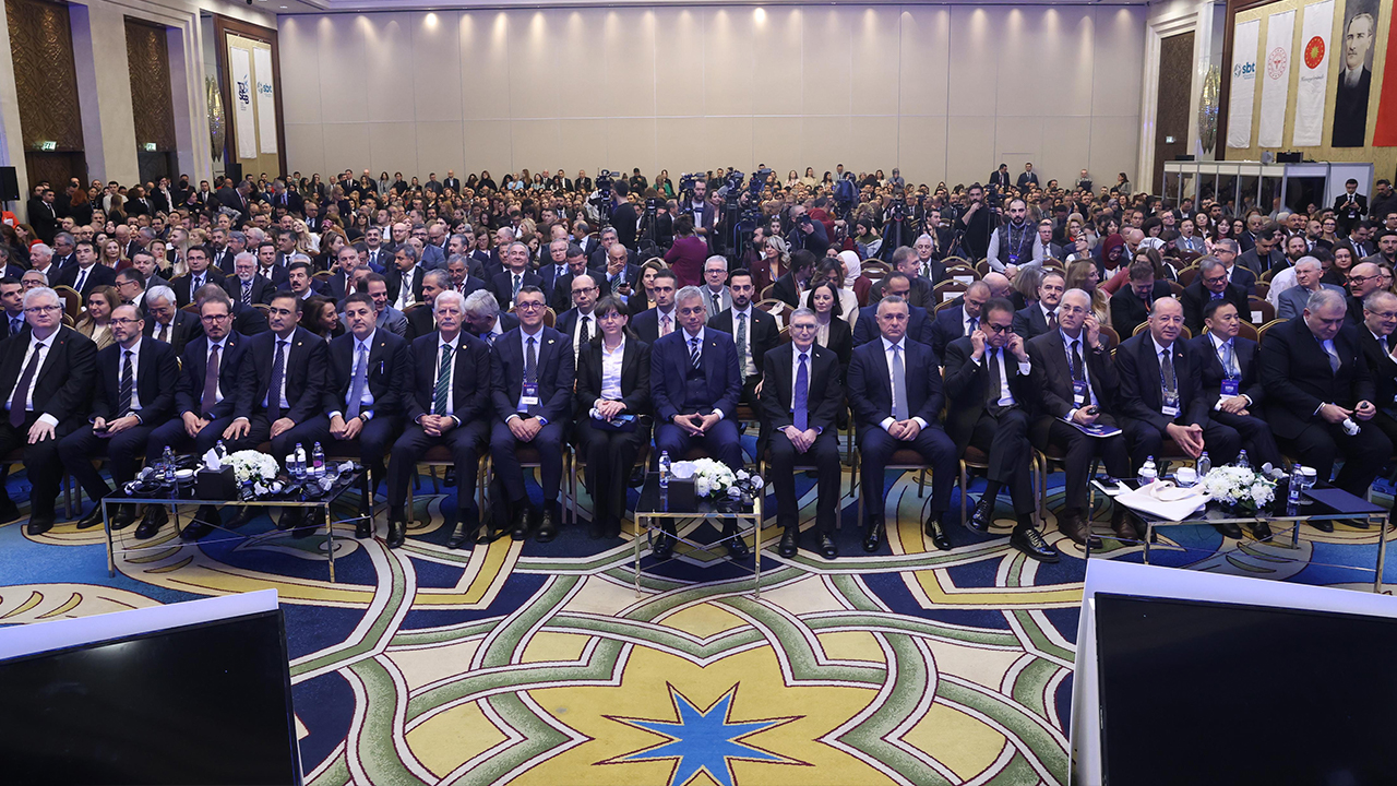 a group of people sitting in a room