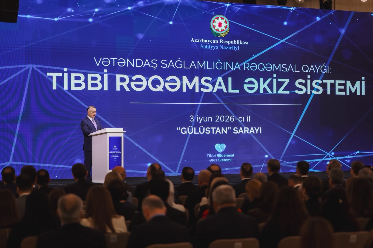 Səhiyyə Nazirliyi “Vətəndaş sağlamlığına rəqəmsal qayğı: Tibbi Rəqəmsal Əkiz Sistemi”nin təqdimatını keçirib